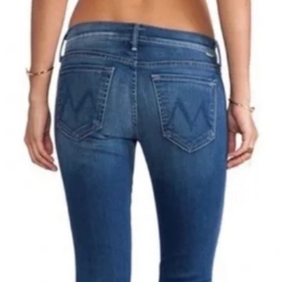 Mother The Vamp Spiked Heels To Tractor Wheels Jeans 26 Skinny Ankle Revolve - Picture 4 of 16